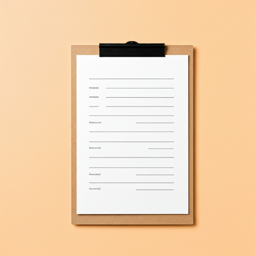 Checklist and clipboard for carrier qualification criteria